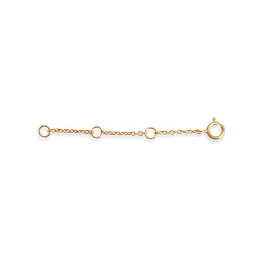 Forlænger kæde i forgyldt sterlingsølv med emaljeperle 5 cm fra Enamel Copenhagen.